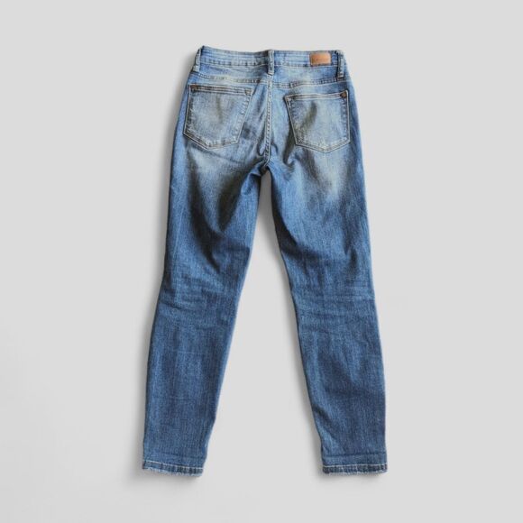 Judy Blue Mid-Rise Stretch Distressed‎ Jeans Sz 27 JB8271 | Everyday Denim - Picture 4 of 11